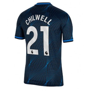 Chelsea Ben Chilwell #21 Udebanetrøje 2023-24 Kort ærmer